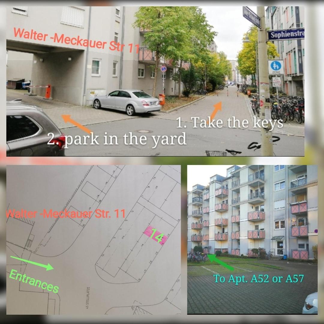 Quiet City-Apt, 4Min City-Center, 18Min Fair Nuernberg!!! Eksteriør billede